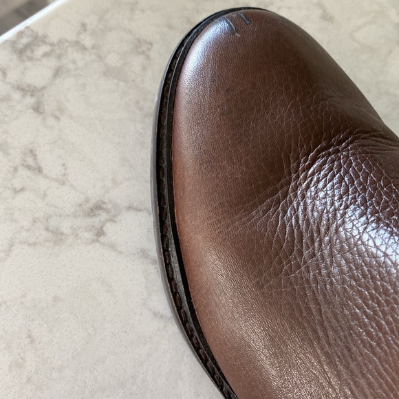 Tory Burch Christy Brn Leather Riding  boot 7.5 - Picture 3 of 6